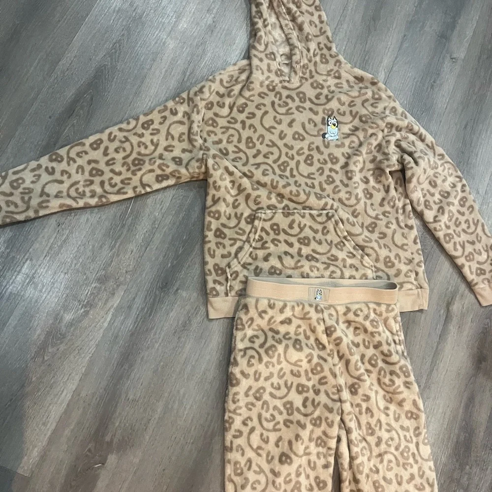 Cozy Kids Leopard‎ Print Matching Set
